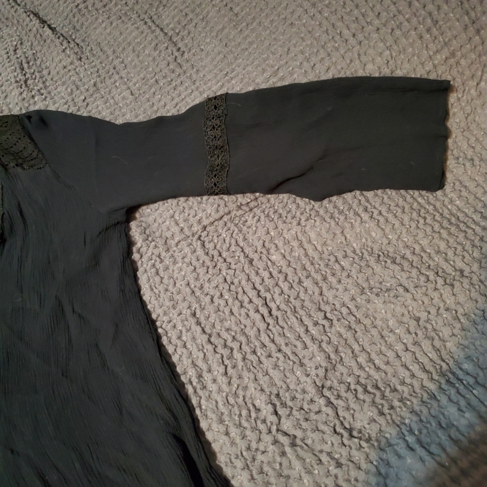MORAL fiber black cardigan - Picture 3 of 5